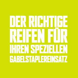 Der richtige Reifen für Ihren speziellen Gabelstaplereinsatz