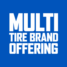 Multi tire brand offering